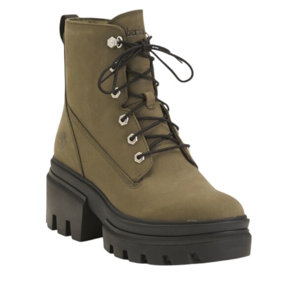 TIMBERLAND Nubuck Leather Lace Up Boots - Picture 1 of 2